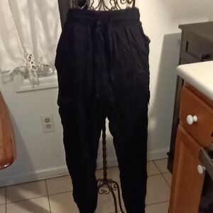 Revamped Black Jogger Pants
